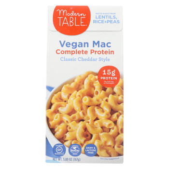 Modern Table - Mac&chs Vegan Classic Chdr - Case of 6 - 5.89 OZ