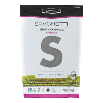 Zeroodle Organic Black Bean Spaghetti - Case of 6 - 7.05 OZ