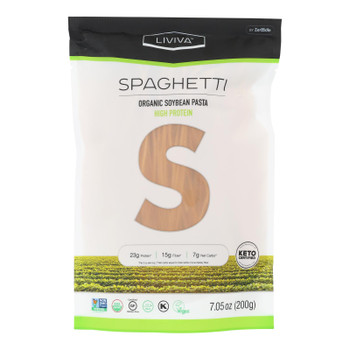 Zeroodle Organic Soy Bean Spaghetti - Case of 6 - 7.05 OZ