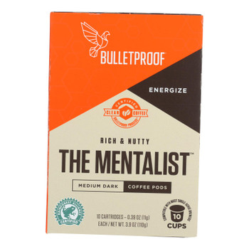 Bulletproof - Coffee Kcup The Mentalist - Case of 6 - 10 CT Bulletproof - Coffee Kcup The Mentalist - Case of 6 - 10 CT