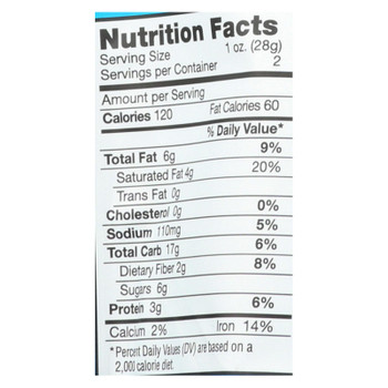 Undercover Quinoa Dark Chocolate + Sea Salt Crispy Quinoa Snack  - Case of 12 - 2 OZ