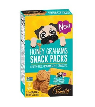 Pamela's Products - Grahams Honey Snpk Gluten Free - Case of 6 - 5/1 OZ