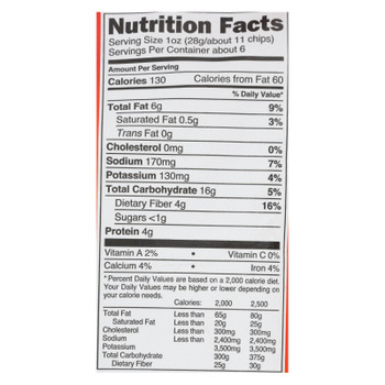 Beanfields - Bean Chip Spicy Queso - Case of 6 - 5.5 OZ Beanfields - Bean Chip Spicy Queso - Case of 6 - 5.5 OZ