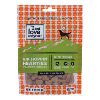 I And Love And You - Dog Trt Hip Hop Heart Chk - Case of 6 - 5 OZ