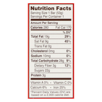 Lake Champlain Chocolates Fruit & Nut Five Star Bar  - Case of 16 - 1.9 OZ Lake Champlain Chocolates Fruit & Nut Five Star Bar  - Case of 16 - 1.9 OZ
