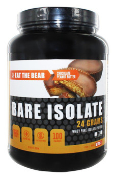 Eat The Bear - Protein Whey Iso Chocolate Peanut - 1 Each - 2 LB
