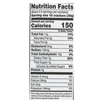 Dr. In The Kitchen - Flackers Toasted Quinoa - Case of 6 - 4.5 OZ