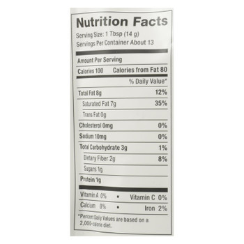 Nutiva - Coconut Manna Almond Squeeze - Case of 6 - 6.2 OZ