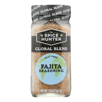 The Spice Hunter Salt Free Fajita Seasoning Blend  - Case of 6 - 1.8 OZ
