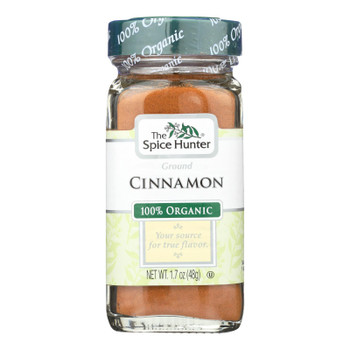 Spice Hunter - Cinnamon Organic Ground - Case of 6 - 1.7 OZ