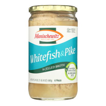 Manischewitz® Whitefish & Pike - 1 Each - 24 OZ Manischewitz® Whitefish & Pike - 1 Each - 24 OZ
