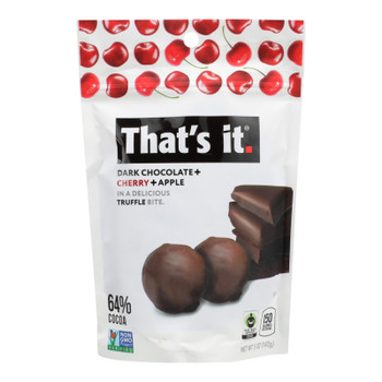 That's It - Trfl Dark Choc+chry+apl - Case of 6 - 5 OZ