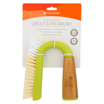 Full Circle Home - Brush Grout&tile Green - Case of 6 - 1 CT