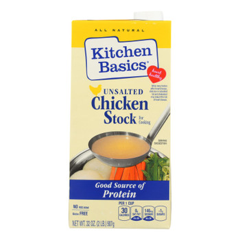 Kitchen Basics Unsalted Chicken Stock  - 1 Each - 32 FZ