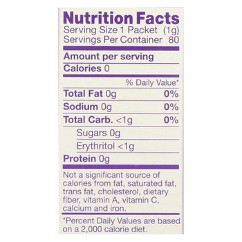 Pyure Brand Organic Stevia Granular Sweetener  - Case of 6 - 2.82 OZ Pyure Brand Organic Stevia Granular Sweetener  - Case of 6 - 2.82 OZ