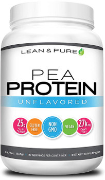 Lean & Pure - Prot Pea Unflavored - 1 Each - 29.76 OZ Lean & Pure - Prot Pea Unflavored - 1 Each - 29.76 OZ