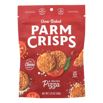 Parm Crisps® Oven-Baked Brick-Oven Pizza - Case of 12 - 1.75 OZ Parm Crisps® Oven-Baked Brick-Oven Pizza - Case of 12 - 1.75 OZ