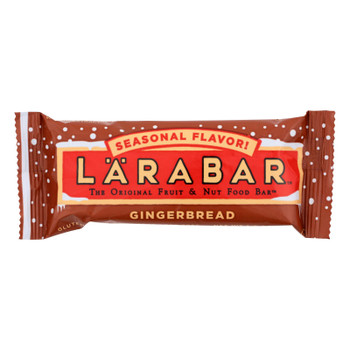 Larabar Gingerbread Caddy Bars - Case of 16 - 1.6 OZ