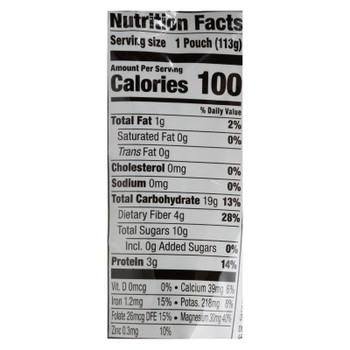 Plum Organics Plum Tots Tots Snacks Pear Bean Blueberry - Case of 6 - 4 OZ Plum Organics Plum Tots Tots Snacks Pear Bean Blueberry - Case of 6 - 4 OZ