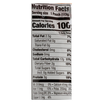 Plum Organics Plum Tots Tots Snacks Mango Banana Bean - Case of 6 - 4 OZ Plum Organics Plum Tots Tots Snacks Mango Banana Bean - Case of 6 - 4 OZ