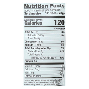 Nourish Snacks Crunchy Coconut Vanilla Granola Bites - Case of 6 - 4 OZ Nourish Snacks Crunchy Coconut Vanilla Granola Bites - Case of 6 - 4 OZ