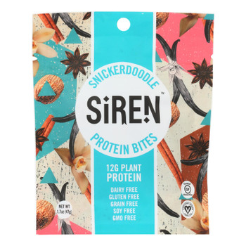 Siren - Protn Bites Snickerdoodle - Case of 10 - 48 GRM