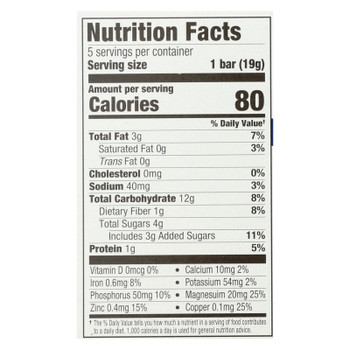 Plum Organics Plum Mighty Morning Tots Snacks Blueberry Lemon - Case of 8 - 3.35 OZ