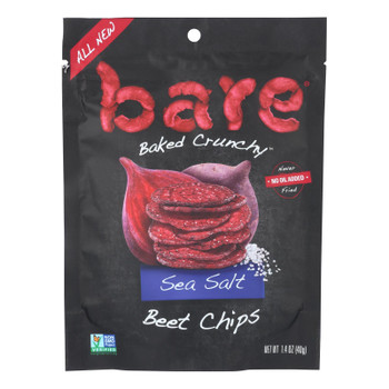 Bare Beet Chips - Case of 8 - 1.4 OZ