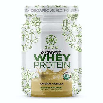 Gaiam - Whey Prot Vanilla - 1 Each - 18 OZ