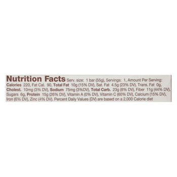Wolo Wanderbar - Protein Bar S`mores - Case of 12 - 1.94 OZ Wolo Wanderbar - Protein Bar S`mores - Case of 12 - 1.94 OZ
