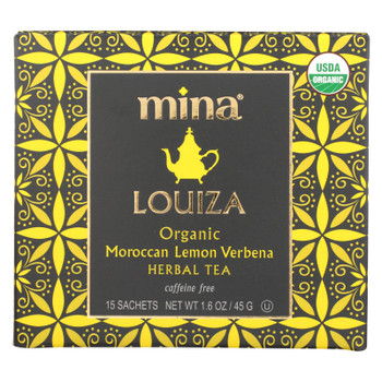 Mina - Verbena Tea Lemon Moroc - Case of 6 - 15 CT