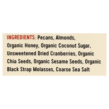 Taos Bakes - Bar Caramel Pecan Cranberries - Case of 12 - 1.8 OZ Taos Bakes - Bar Caramel Pecan Cranberries - Case of 12 - 1.8 OZ