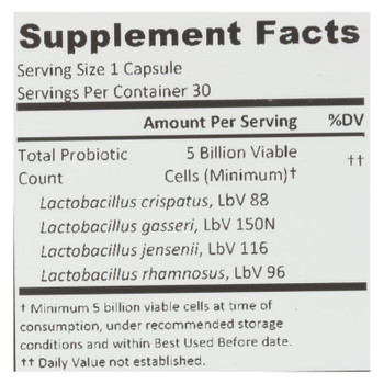 Good Clean Love - Probiotic Biophresh Vaginal - 1 Each - 30 CT