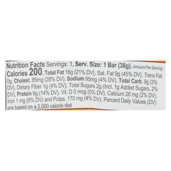 Primal Kitchen Peanut Butter Protein Bar Peanut Butter - Case of 12 - 1.34 OZ