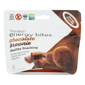 Meta Ball Chocolate Brownie  - Case of 10 - 1.76 OZ Meta Ball Chocolate Brownie  - Case of 10 - 1.76 OZ