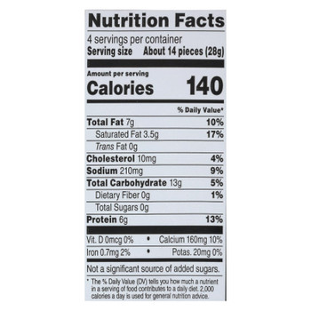 Stacy's Pita Chips - Chs Petites Parm Rsmry - Case of 5 - 4 OZ Stacy's Pita Chips - Chs Petites Parm Rsmry - Case of 5 - 4 OZ