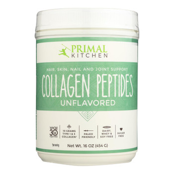 Primal Kitchen Unflavored Collagen Peptides  - 1 Each - 16 OZ Primal Kitchen Unflavored Collagen Peptides  - 1 Each - 16 OZ