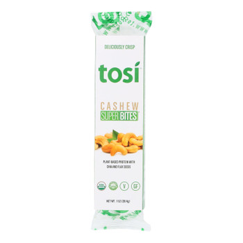 Tosi - Super Bites Cashew - Case of 12 - 1 OZ