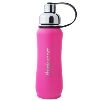 Thinksport - Sprts Bottle Insltd Dark Pink - 17 OZ