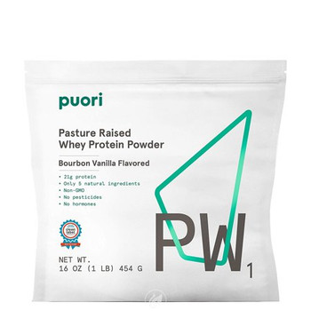 Puori - Whey Protein Powder - PW1 Bourbon Vanilla -16 oz