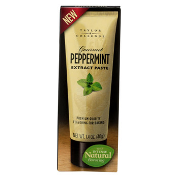 Taylor & Colledge - Extract Paste Peppermint - Case of 8 - 1.4 OZ