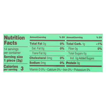 Tree Hugger - Gum Spearmint Xylitol - Case of 12 - 14 CT Tree Hugger - Gum Spearmint Xylitol - Case of 12 - 14 CT