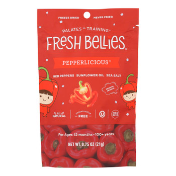 Fresh Bellies Inc. - Toddler Treat Pprlicious - Case of 6 - .75 OZ