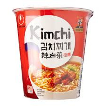 Nong Shim - Noodle Cup Kimchi 6 Pack - Case of 6 - 2.64 OZ