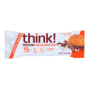 Thinkthin Protein And Fiber Bar - Case of 10 - 1.41 OZ Thinkthin Protein And Fiber Bar - Case of 10 - 1.41 OZ