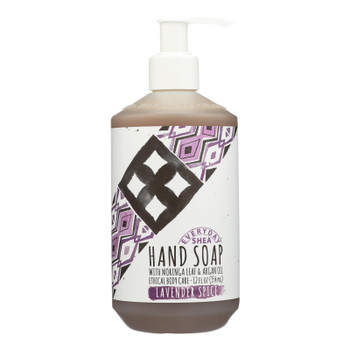 Alaffia Everyday Shea Hand Soap Lavender Spice  - 1 Each - 12 FZ Alaffia Everyday Shea Hand Soap Lavender Spice  - 1 Each - 12 FZ
