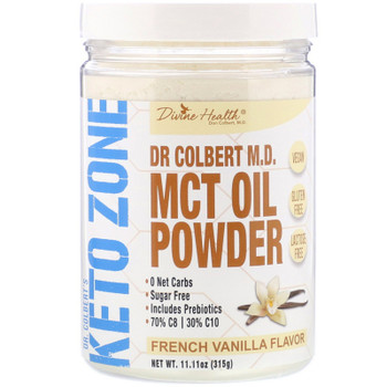 Keto Zone - Kt Zne Mct Oil Pdr Fr Vanilla - 1 Each - 11.11 OZ