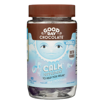 Good Day Chocolate - Chocolate Supp Calm - 1 Each - 80 CT