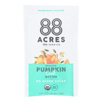 88 Acres - Butter Seed Pumpkin Sugar Free - Case of 10 - 1.16 OZ