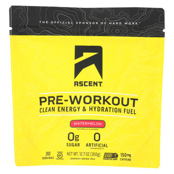 Ascent Native Fuel Watermelon Energy Drink Mix Watermelon - 1 Each - 12.7 OZ